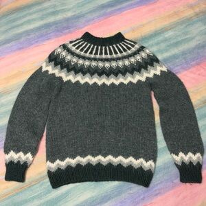 The Handknitting Association of Iceland Wool Sweater 100% wool